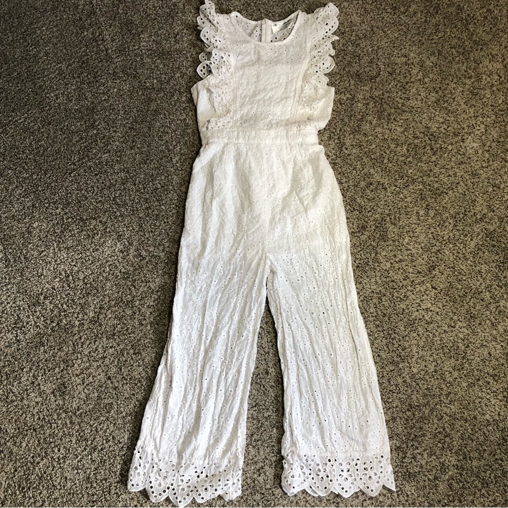 Built by Dreamers Eyelet Jumpsuit- S